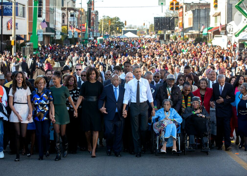 2015: 50th anniversary of Selma marches